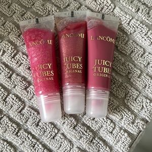 3 Lancôme Juicy Tubes 0.33 fl oz. Each